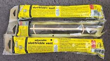 MAP hardware Adjustable Trickle Slot Vents Ventilation 275mm New,3 Packs,