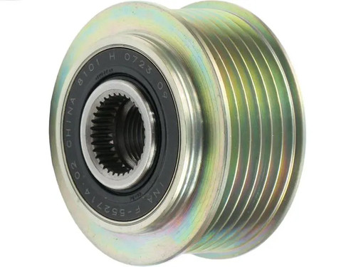 Alternator clutch pulley