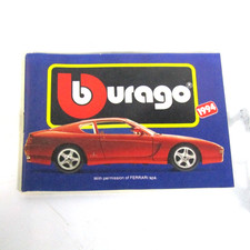Burago 1994 Catalogue Booklet