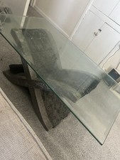 Stone Coffee Table With Glass