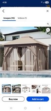 10x10 Outdoor Patio Gazebo Wit