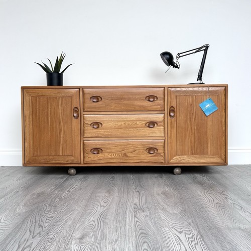 Ercol windsor blonde elm - , retro