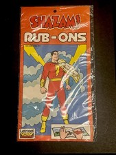 SHAZAM! Rub Ons Letraset