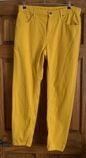 ASOS Bright Yellow Jeans -34W/29L *READ*