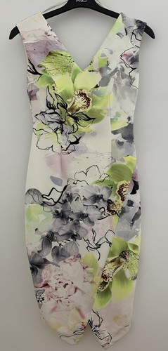 Coast ivory green floral - ivory,