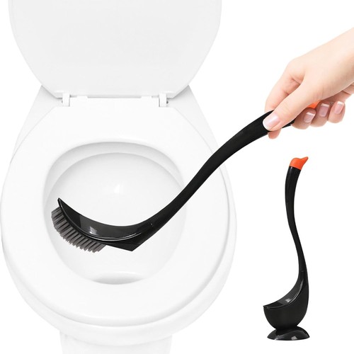 Toilet brush swan shape - toilet,