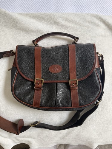 Mulberry trout satchel - trout,