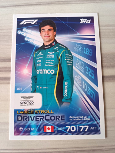 Topps formula drivercore - formula, 1