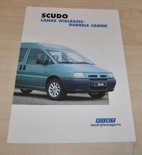 Fiat scudo van brochure - van,