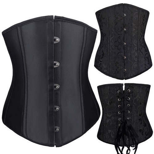 Lady lace underbust waist - lace, up