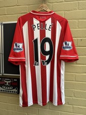 Southampton 2014-15 Home Football Shirt Men’s XL #19 PELLÉ