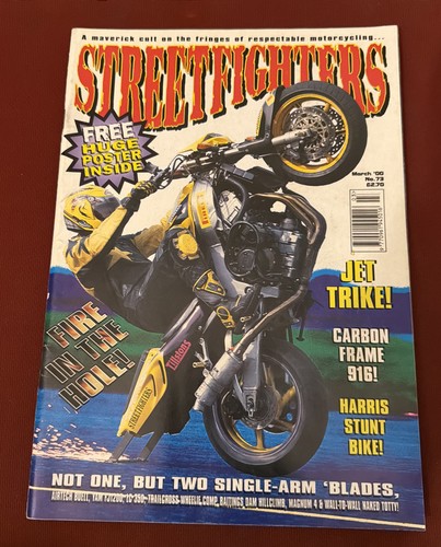 Streetfighters magazine march - streetfighters,