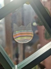 Iris Agate Cat Crystal Carving