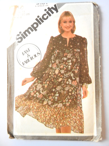 Simplicity 5161 sewing pattern