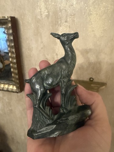 French art deco 1930s deer - french,