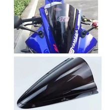 Yamaha YZF R125 Smoked Double Bubble Windscreen Windshield Screen 2008-2018