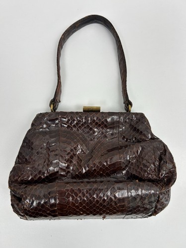 Vintage genuine snakeskin - vintage,
