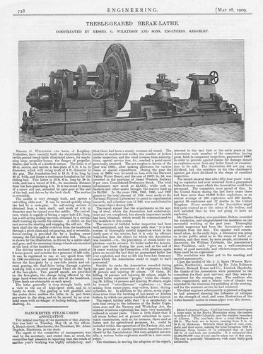 1909 antique engineering print - 1909,