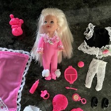 Barbie’s Baby Sister Kelly/Shelly Doll From 1995/6 with Accessories & Clothes