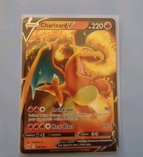Pokemon 2023 SWSH Crown Zenith Charizard v Card 018/159