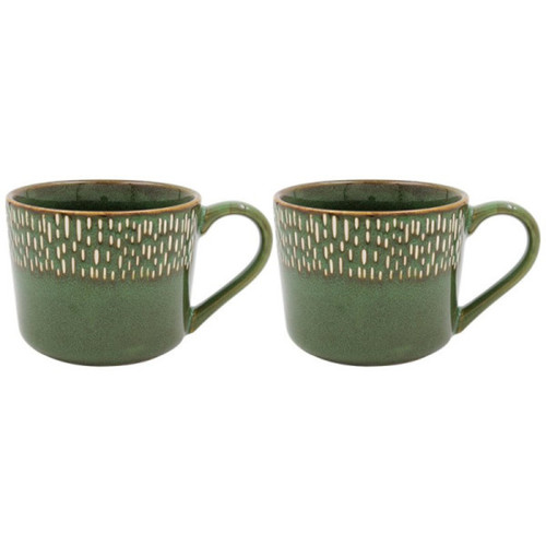 Reactive glaze mugs - mugs, 365ml