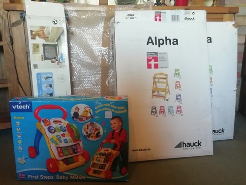 Two hauck wooden toddler - two,
