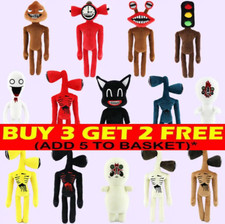 Siren Head Plush Doll Stuffed Soft Toy Horror Cartoon Cat Stuffed Kids Toys Gift