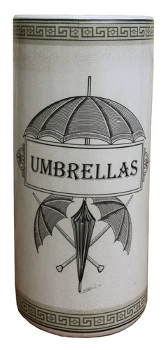 Ceramic umbrella stand - ceramic,