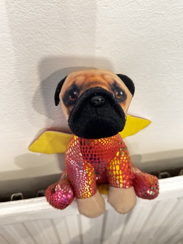 Cute dragon pug teddy plush - teddy,