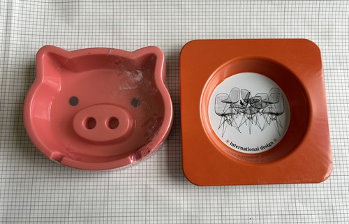 Set vintage plastic - of,