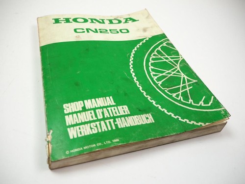 Honda cn250 helix - helix, workshop