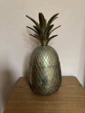 Vintage Brass Pineapple 23cm
