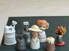 Lot of 7 Vintages Thimbles