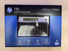 HP 15c Scientific  Calculator Collectors Edition very light use and boxed