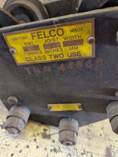 Vintage Felco lifting hoist