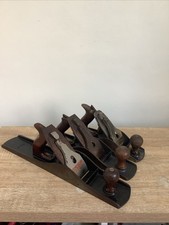 3 X Vintage Planes Stanley Bailey No 6 Record 5 1/2 Record 4 1/2 Used Condition