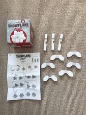 Marks and Spencer seasonal Snowflake wooden puzzle great condition