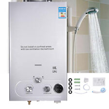 10L Instant LPG Portable Propane Gas Hot Water Portable Camping Shower Heater