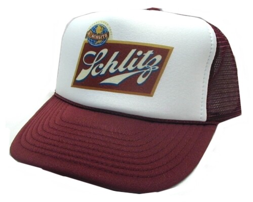 Schlitz beer trucker - schlitz, mesh