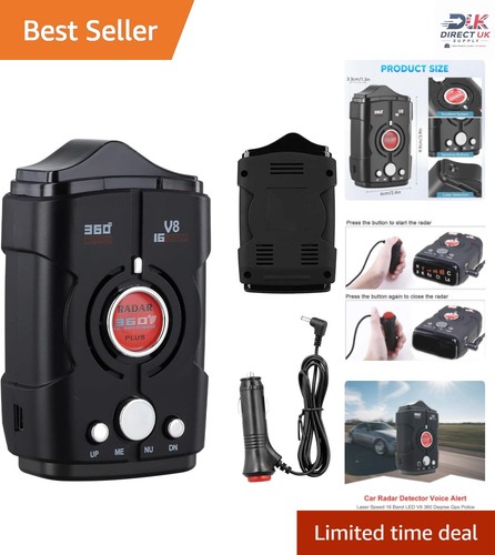 Advanced 360 car radar - 360°,
