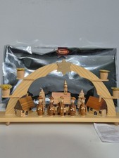 Vintage German Candle Arch Holder Christmas Tree Decoration Ornament Retro 1960s