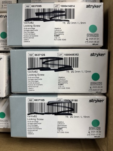 Stryker variax 3mm t6 - stryker, 2