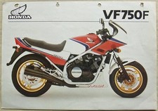 HONDA CB650SC Nighthawk Motorcycle Sales Specification Leaflet March 1982