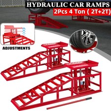 4 ton Hydraulic Car Ramps 2PC