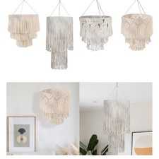 Macrame Ceiling Lamp Shade