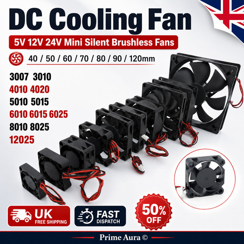 Cooling fan 12v 24v mini - cooling,