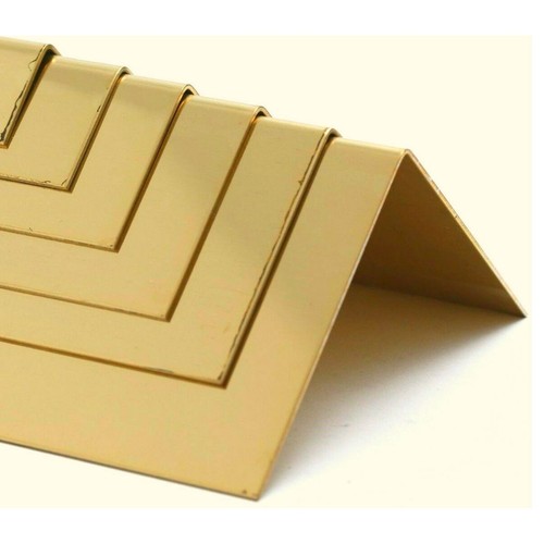 Polished brass folded - brass,