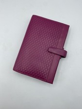 Filofax Adelphi Pocket Organiser Deluxe Leather Damson PINK Inserts Dividers 