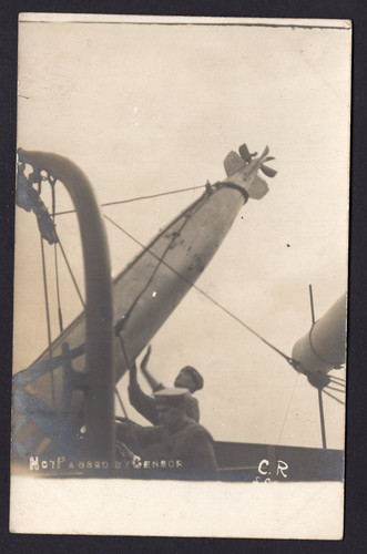 1917 rppc hms renown - rppc, takes