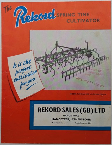 Vintage rekord spring tine - vintage,
